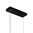 CWI Lighting Candora Integrated LED Black Chandelier