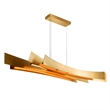 CWI Lighting Candora Integrated LED Brass Chandelier