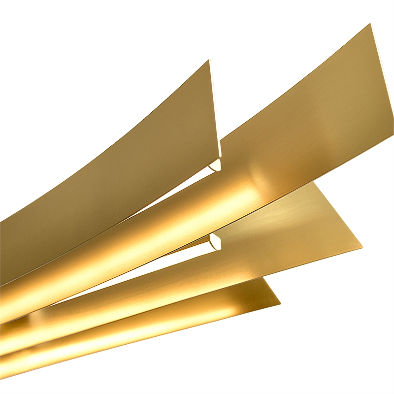 CWI Lighting Candora Integrated LED Brass Chandelier