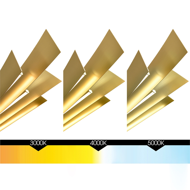 CWI Lighting Candora Integrated LED Brass Chandelier