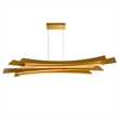 CWI Lighting Candora Integrated LED Brass Chandelier