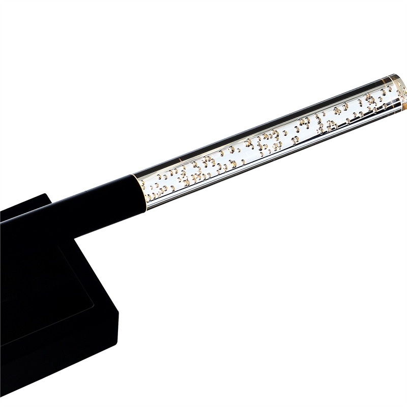 CWI Lighting Dragonswatch Integrated LED Black Vanity Light
