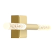 CWI Lighting Dragonswatch Integrated LED Satin Gold Vanity Light