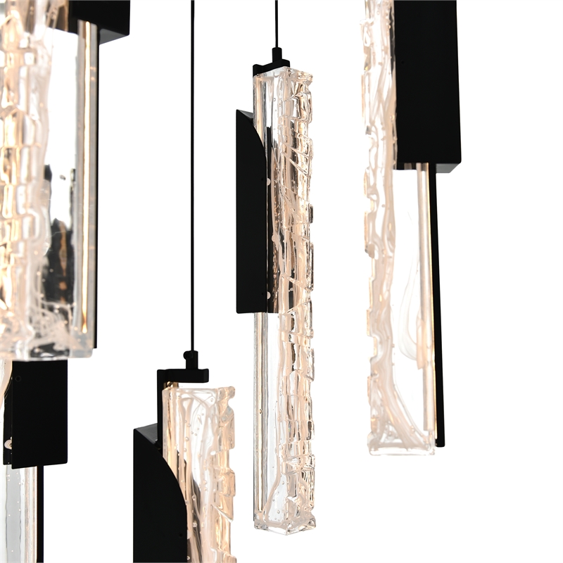 Valira Integrated LED Black Mini Pendant