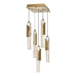 Valira Integrated LED Brass Mini Pendant