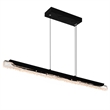 Valira Integrated LED Black Chandelier