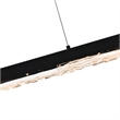 Valira Integrated LED Black Chandelier