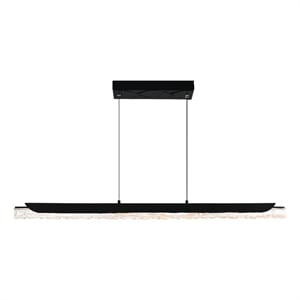 Valira Integrated LED Black Chandelier