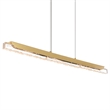 Valira Integrated LED Brass Chandelier