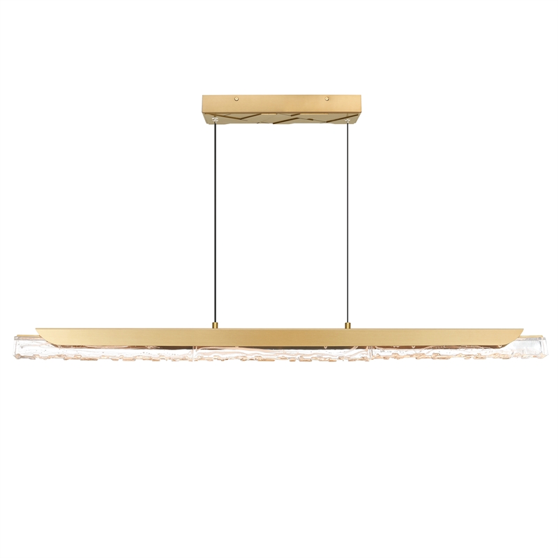 Valira Integrated LED Brass Chandelier