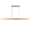 Valira Integrated LED Brass Chandelier