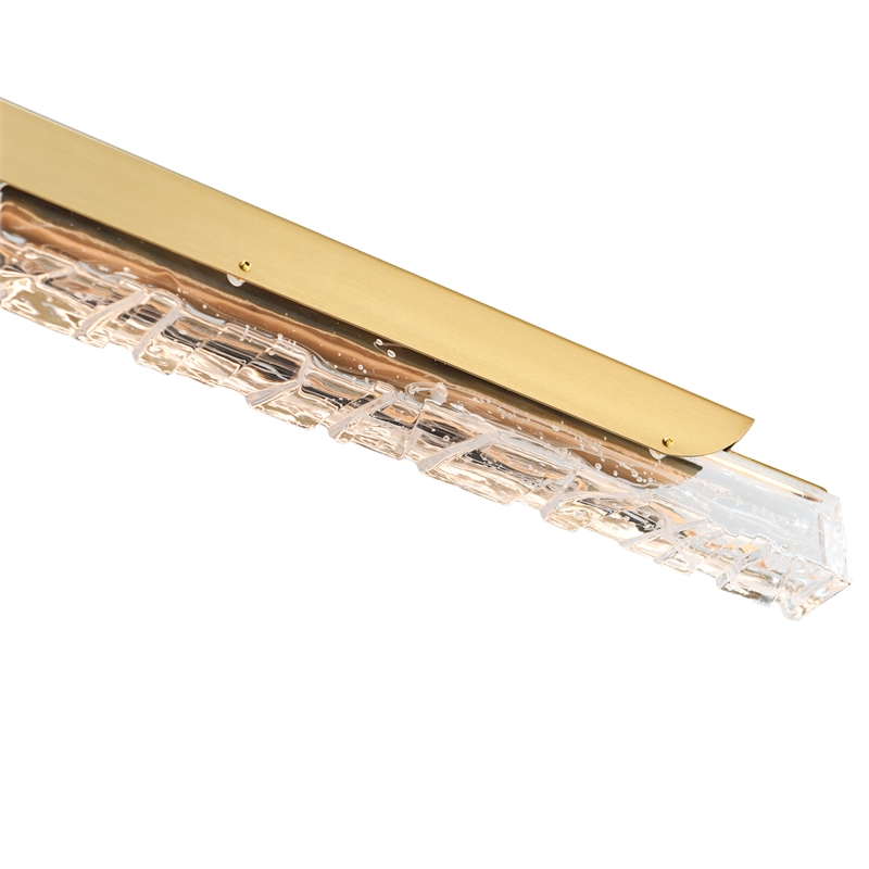 Valira Integrated LED Brass Chandelier