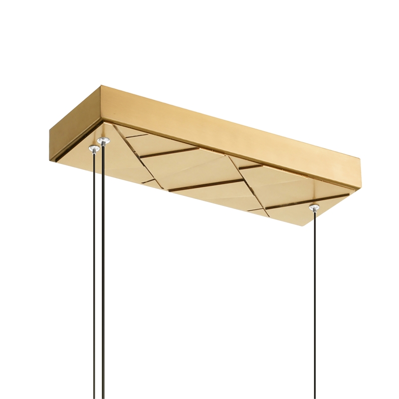 Valira Integrated LED Brass Chandelier