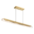 Valira Integrated LED Brass Chandelier