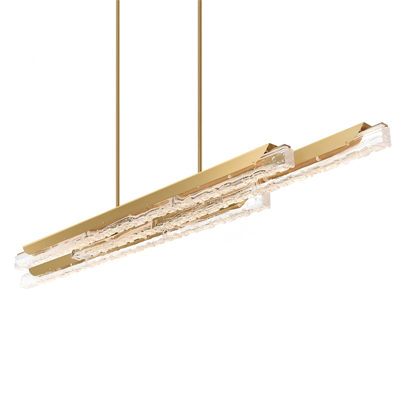 Valira Integrated LED Brass Chandelier