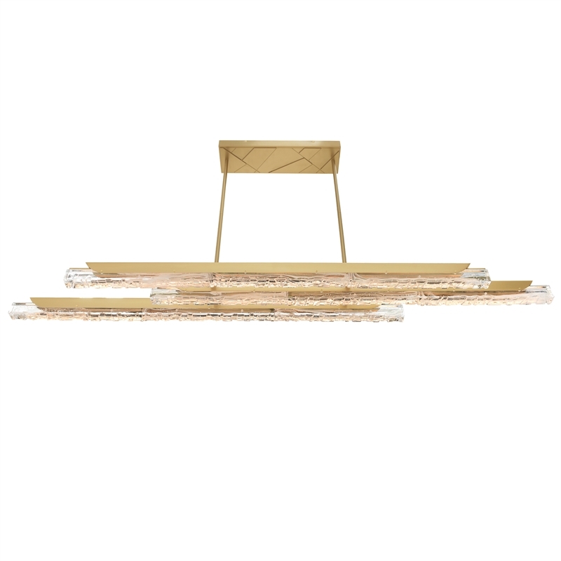 Valira Integrated LED Brass Chandelier