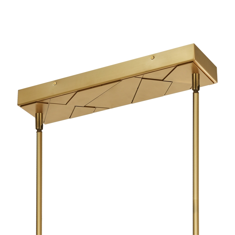 Valira Integrated LED Brass Chandelier