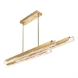 Valira Integrated LED Brass Chandelier
