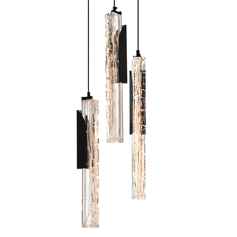 Valira Integrated LED Black Mini Pendant