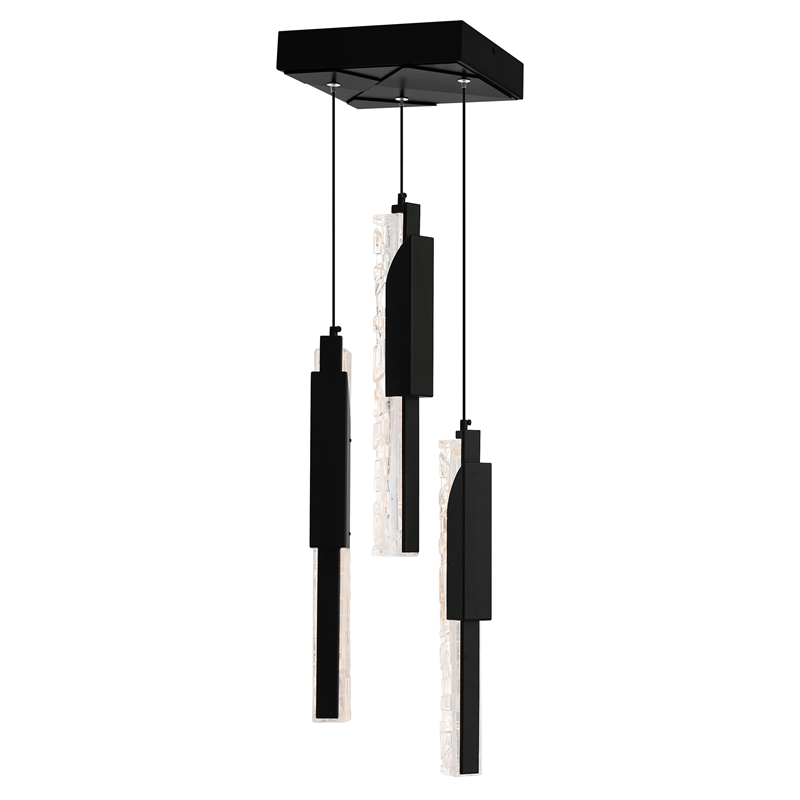 Valira Integrated LED Black Mini Pendant