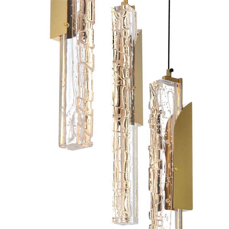 Valira Integrated LED Brass Mini Pendant