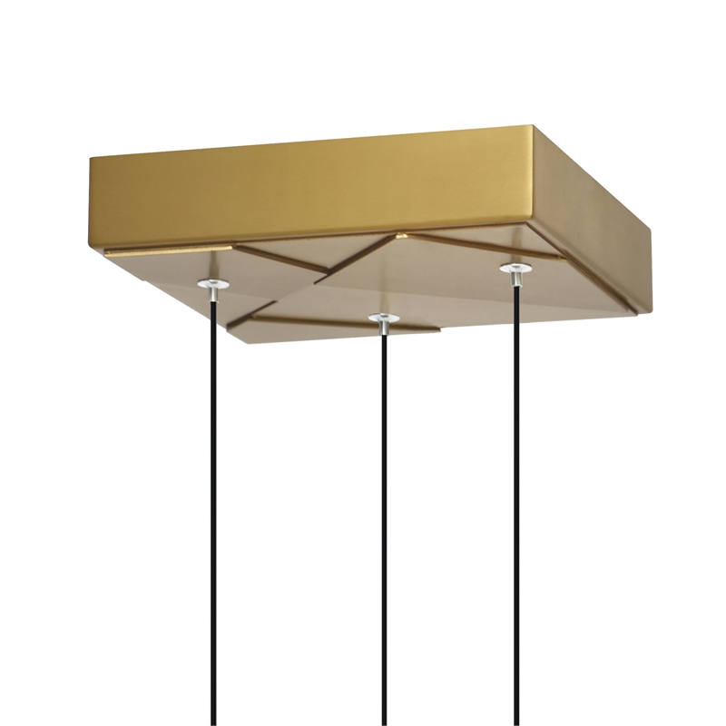 Valira Integrated LED Brass Mini Pendant