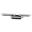 Valira Integrated LED Black Vanity Light