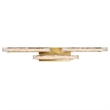 Valira Integrated LED Brass Vanity Light