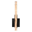Valira Integrated LED Black Wall Light
