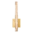 Valira Integrated LED Brass Wall Light