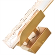 Valira Integrated LED Brass Wall Light