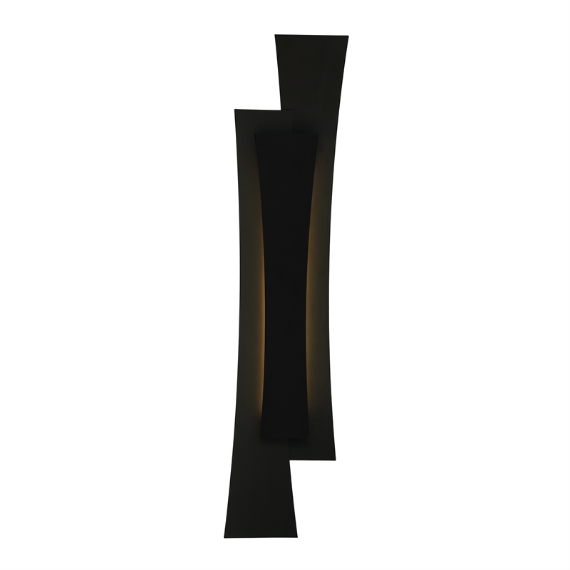 Candora Integrated LED Black Vanity Light