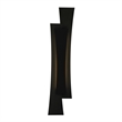 Candora Integrated LED Black Vanity Light