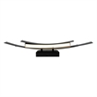 Candora Integrated LED Black Vanity Light