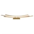 Candora Integrated LED Brass Vanity Light
