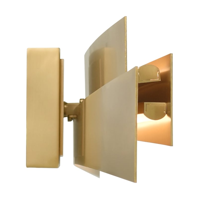 Candora Integrated LED Brass Vanity Light