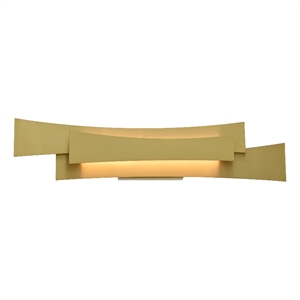 Candora Integrated LED Brass Vanity Light