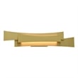 Candora Integrated LED Brass Vanity Light