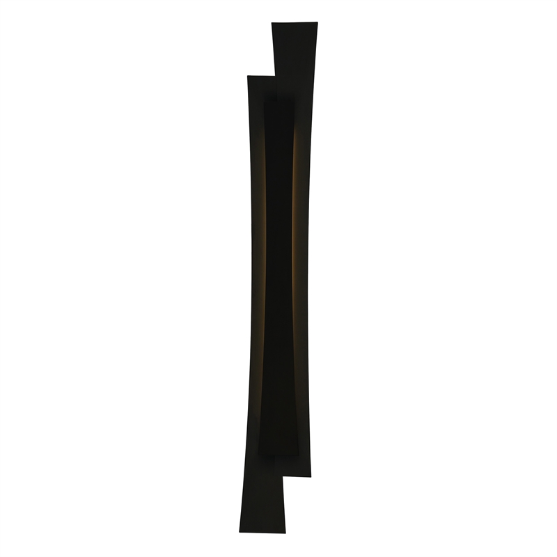 Candora Integrated LED Black Vanity Light