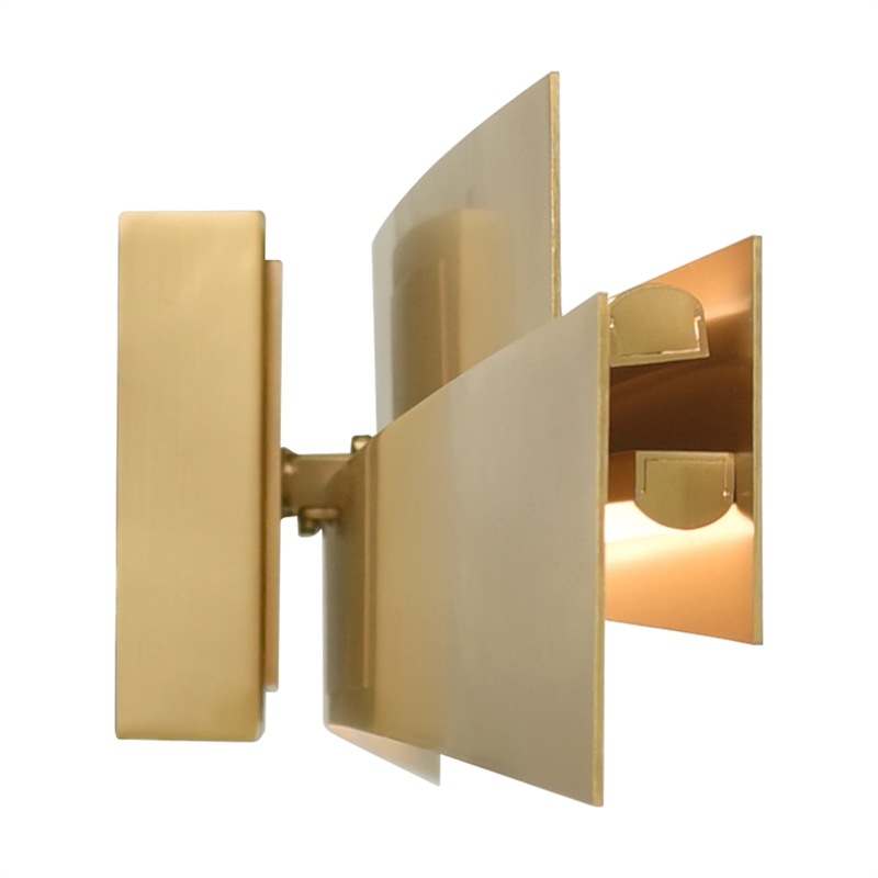 Candora Integrated LED Brass Vanity Light
