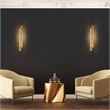 Candora Integrated LED Brass Vanity Light