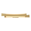 Candora Integrated LED Brass Vanity Light