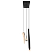 Saber Integrated LED Black Chandelier