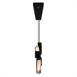 Moon Integrated LED Black Chandelier