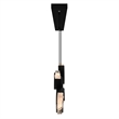 Moon Integrated LED Black Chandelier