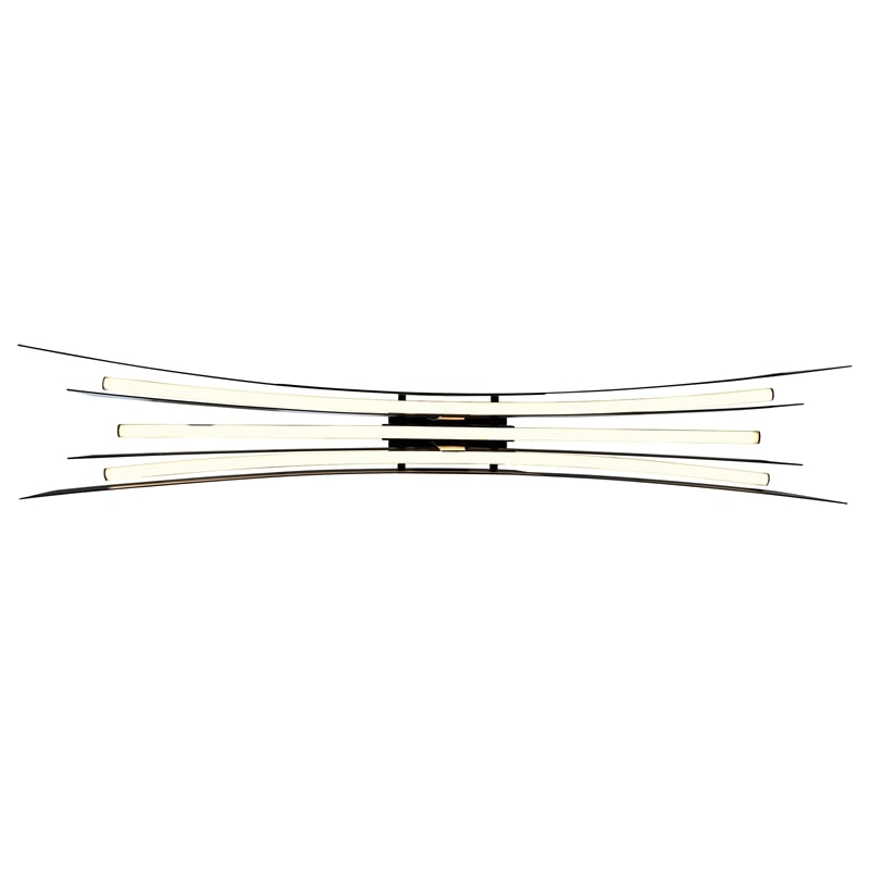 Solara Integrated LED Black Chandelier