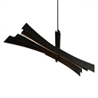Solara Integrated LED Black Chandelier