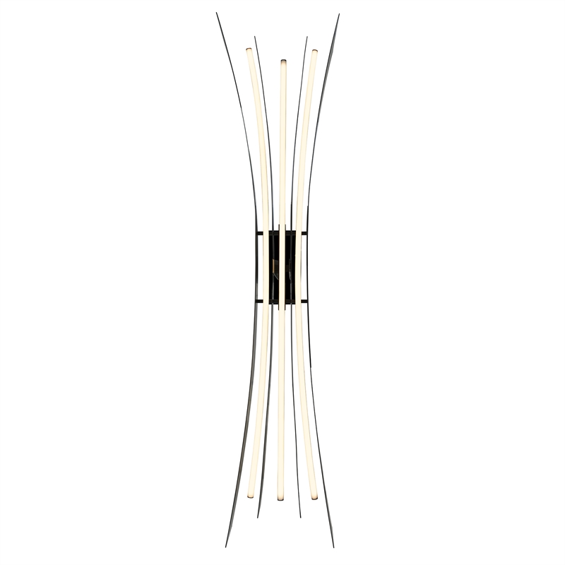 Solara Integrated LED Black Chandelier