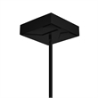 Solara Integrated LED Black Chandelier