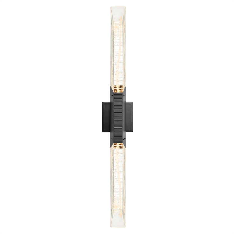 Petra Integrated LED 36in Sand Black Indoor-Outdoor Wall Light